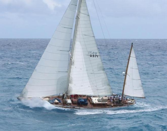 Joseph Robillard's 1938 S&S 68ft yawl - RORC Caribbean 600 © RORC/Tim Wright/Photoaction.com